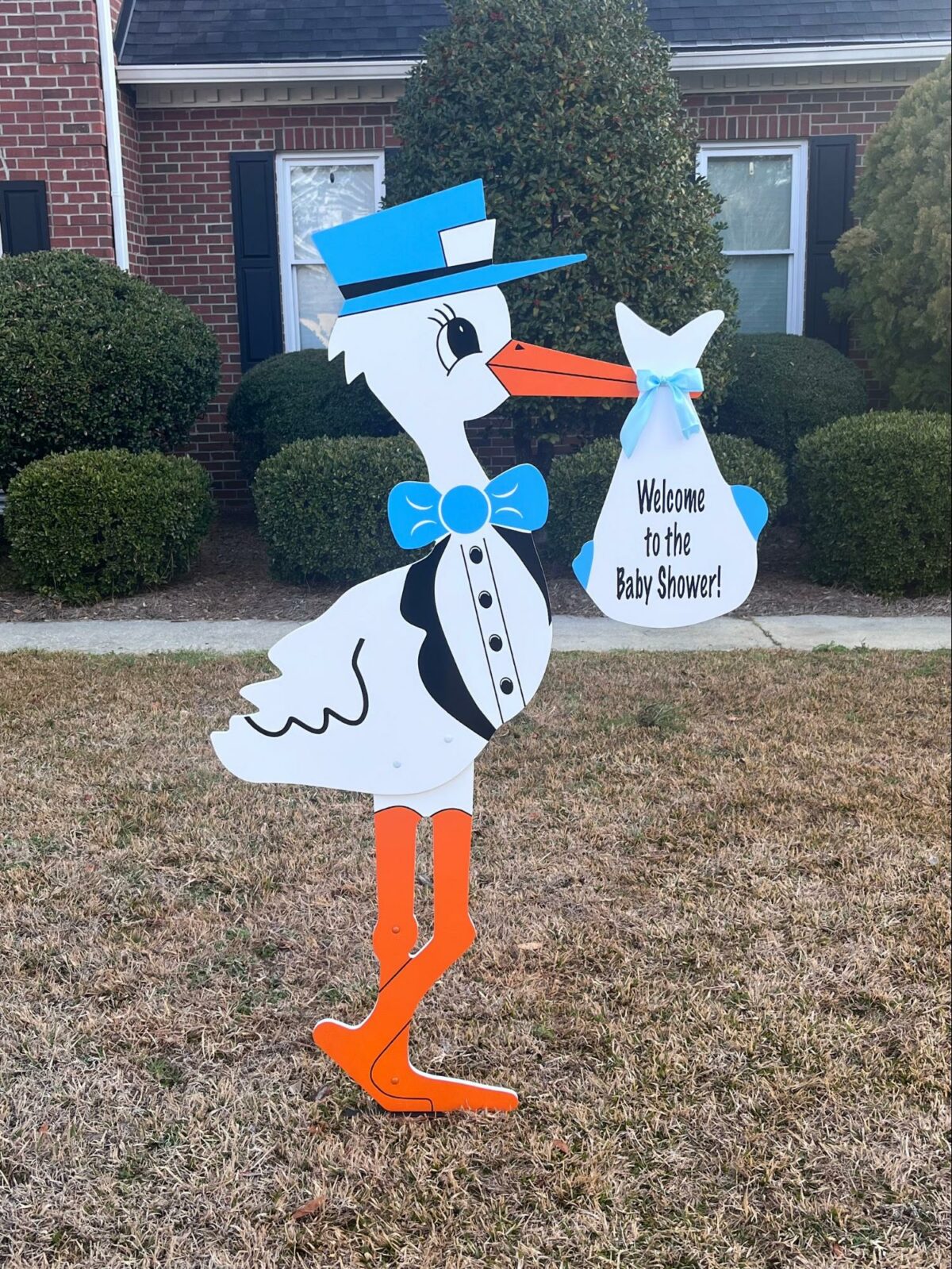 Baby Shower Stork with Generic Bundle in City of Florence, Darlington, SC